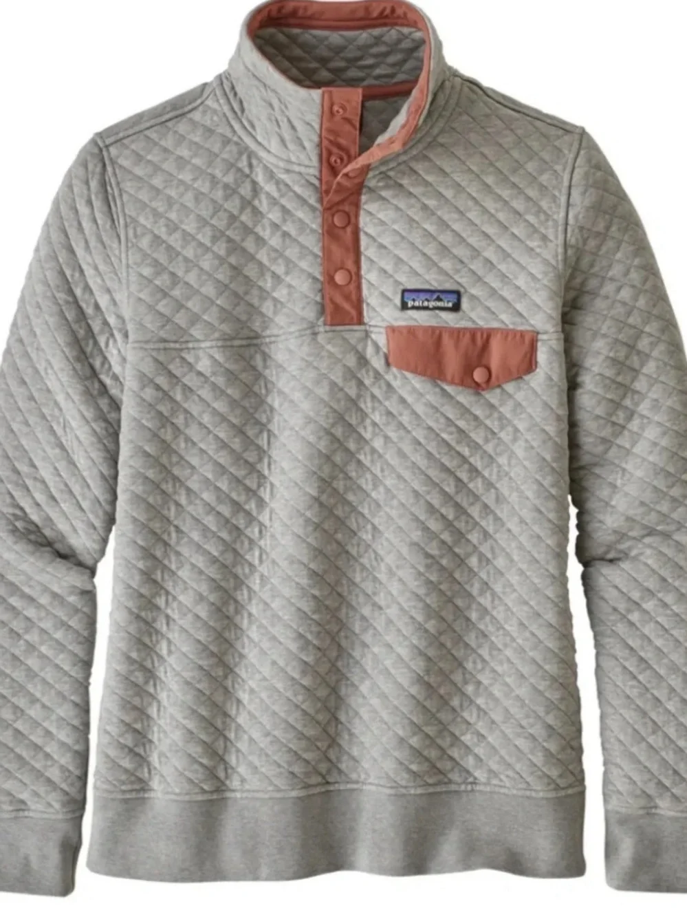 Patagonia Organic Cotton Quilt Snap-T Pullover Size: XS